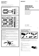 Предварительный просмотр 2 страницы Sony XR-C7200R Installation Manual