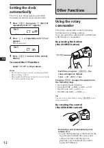 Предварительный просмотр 12 страницы Sony XR-C7200R Operating Instructions Manual