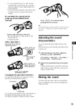 Предварительный просмотр 13 страницы Sony XR-C7200R Operating Instructions Manual