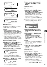 Предварительный просмотр 71 страницы Sony XR-C7200R Operating Instructions Manual