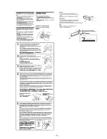 Предварительный просмотр 5 страницы Sony XR-C7220 Service Manual