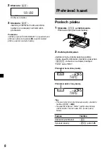 Preview for 110 page of Sony XR-C7220R Operating Instructions Manual