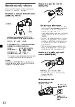 Предварительный просмотр 36 страницы Sony XR-C7300 Operating Instructions Manual