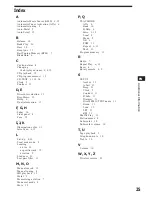 Preview for 25 page of Sony XR-C750 Operating Instructions Manual