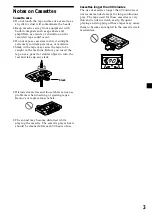 Предварительный просмотр 3 страницы Sony XR-C7500R Operating Instructions Manual