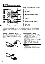 Предварительный просмотр 6 страницы Sony XR-C7500R Operating Instructions Manual