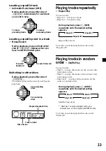 Предварительный просмотр 33 страницы Sony XR-C7500R Operating Instructions Manual