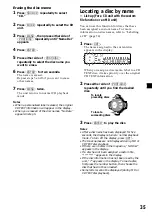 Предварительный просмотр 35 страницы Sony XR-C7500R Operating Instructions Manual