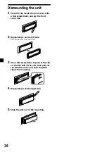 Предварительный просмотр 38 страницы Sony XR-C7500R Operating Instructions Manual