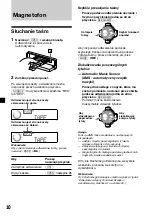 Предварительный просмотр 94 страницы Sony XR-C7500R Operating Instructions Manual