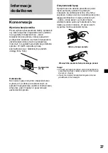 Предварительный просмотр 121 страницы Sony XR-C7500R Operating Instructions Manual