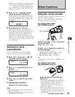 Предварительный просмотр 13 страницы Sony XR-C750RDS Operating Instructions Manual