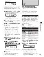 Предварительный просмотр 21 страницы Sony XR-C750RDS Operating Instructions Manual