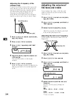 Предварительный просмотр 24 страницы Sony XR-C750RDS Operating Instructions Manual