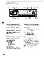 Предварительный просмотр 28 страницы Sony XR-C750RDS Operating Instructions Manual