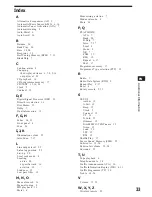 Предварительный просмотр 33 страницы Sony XR-C750RDS Operating Instructions Manual