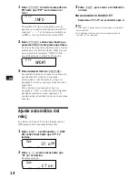 Предварительный просмотр 46 страницы Sony XR-C750RDS Operating Instructions Manual