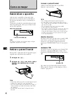 Предварительный просмотр 106 страницы Sony XR-C750RDS Operating Instructions Manual