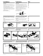 Предварительный просмотр 2 страницы Sony XR-C800 Installation/Connections