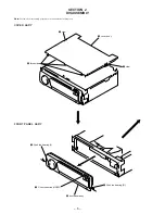 Предварительный просмотр 8 страницы Sony XR-C8200 Service Manual