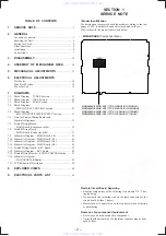 Preview for 2 page of Sony XR-C8220R Service Manual