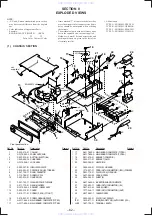 Предварительный просмотр 46 страницы Sony XR-C8220R Service Manual