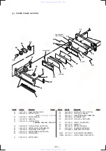 Предварительный просмотр 47 страницы Sony XR-C8220R Service Manual