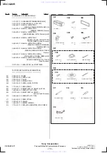 Предварительный просмотр 58 страницы Sony XR-C8220R Service Manual