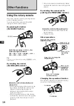 Предварительный просмотр 14 страницы Sony XR-C900RDS Operating Instructions Manual