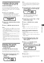 Предварительный просмотр 21 страницы Sony XR-C900RDS Operating Instructions Manual