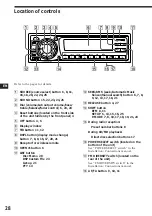 Предварительный просмотр 28 страницы Sony XR-C900RDS Operating Instructions Manual