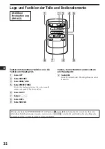 Предварительный просмотр 100 страницы Sony XR-C900RDS Operating Instructions Manual