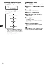 Preview for 22 page of Sony XR-C9100 Operating Instructions Manual