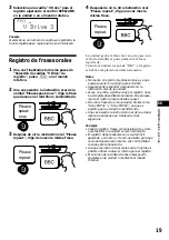 Preview for 61 page of Sony XR-C9100R Operating Instructions Manual