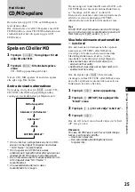 Предварительный просмотр 109 страницы Sony XR-C9100R Operating Instructions Manual