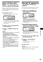 Предварительный просмотр 115 страницы Sony XR-C9100R Operating Instructions Manual