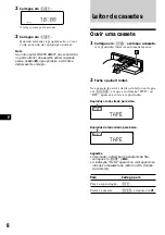 Preview for 134 page of Sony XR-C9100R Operating Instructions Manual