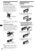 Preview for 164 page of Sony XR-C9100R Operating Instructions Manual