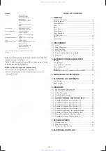 Preview for 2 page of Sony XR-C9100R Service Manual