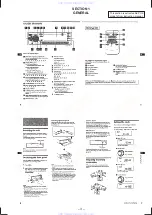 Preview for 3 page of Sony XR-C9100R Service Manual