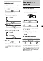 Preview for 29 page of Sony XR-CA300 - Fm-am Cassette Car Stereo Operating Instructions Manual