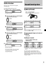 Preview for 51 page of Sony XR-CA300 - Fm-am Cassette Car Stereo Operating Instructions Manual