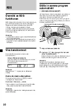 Preview for 54 page of Sony XR-CA300 - Fm-am Cassette Car Stereo Operating Instructions Manual