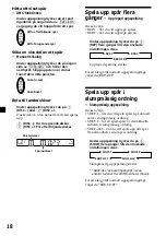 Preview for 62 page of Sony XR-CA300 - Fm-am Cassette Car Stereo Operating Instructions Manual