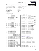 Предварительный просмотр 31 страницы Sony XR-CA310 Service Manual