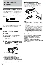 Предварительный просмотр 24 страницы Sony XR-CA320 Operating Instructions Manual