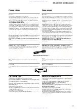 Предварительный просмотр 5 страницы Sony XR-CA320 Service Manual