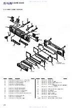 Предварительный просмотр 28 страницы Sony XR-CA320 Service Manual