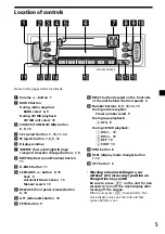 Предварительный просмотр 5 страницы Sony XR-CA330 Installation/Connection Operating Instructions Manual