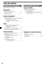 Preview for 22 page of Sony XR-CA330 Installation/Connection Operating Instructions Manual